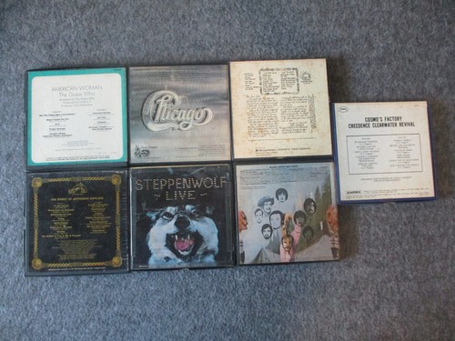 SET-6 REEL WHO CHICAGO STEPPENWOLF JEFFERSON AIRPLANE ++1 BOX ONLY 4 TRACK 1970s - Picture 2 of 24
