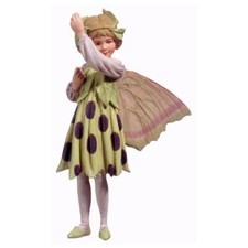 Flower Fairy Schlehe Deko Figur Elfe Fee Blumenkind NEU in Box