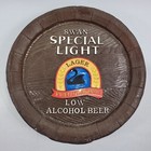 Swan Special Light Lager Australian Beer 16" Plastic Beer Barrel Sign Display