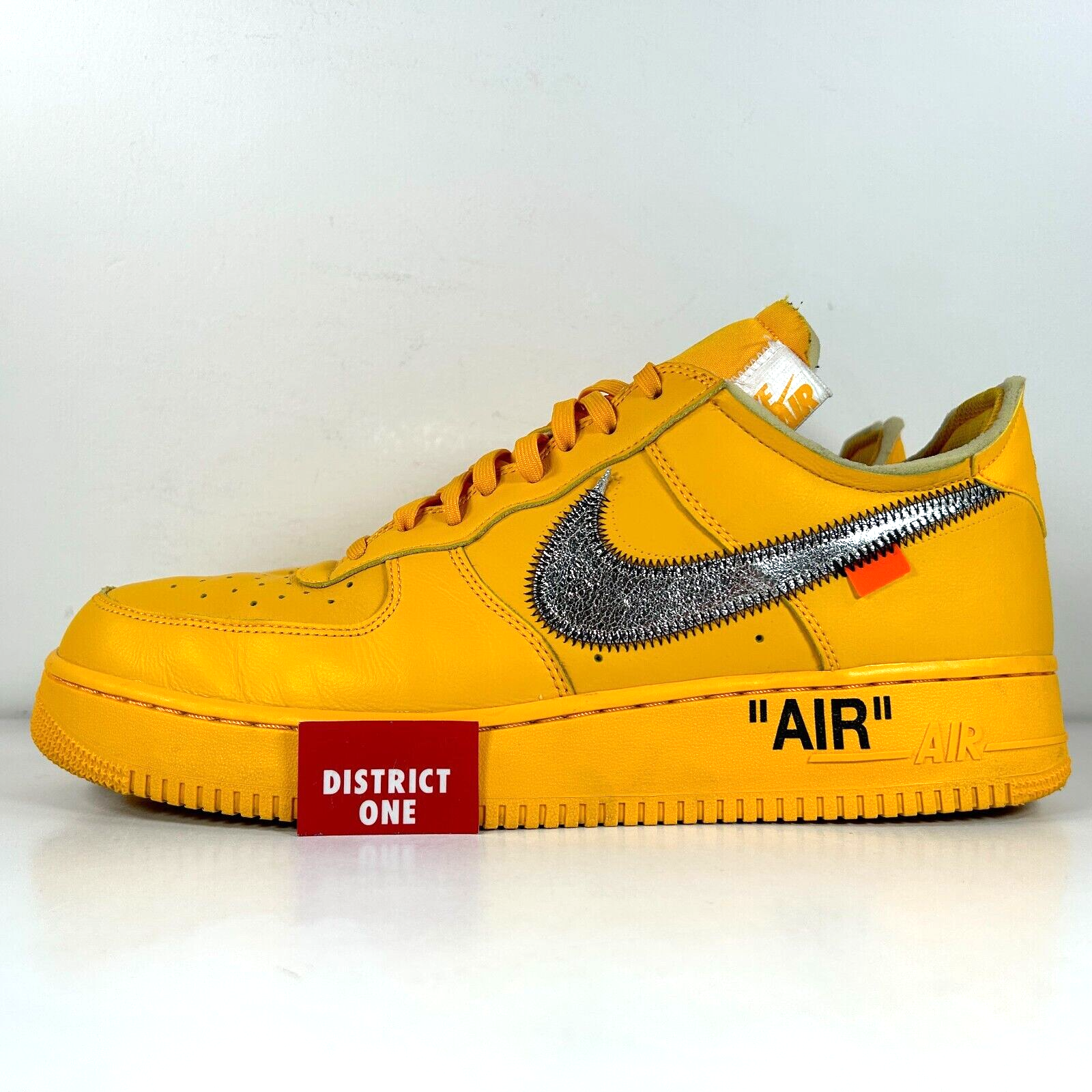 OFF WHITE X NIKE Bianco sporco x Nike Air Force 1 limonata bassa taglia 14 DD1876 700