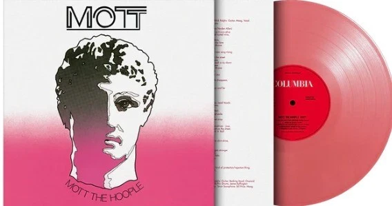 Mott The Hoople Mott LP Album vinyl record limited numbered pink 180g 2025 - Image 2 of 4
