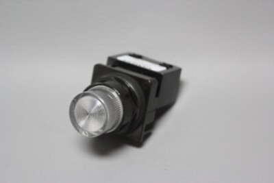 SIEMENS BLACK MAX CLEAR PILOT LIGHT 52BL4MA W/ 52AAIMB