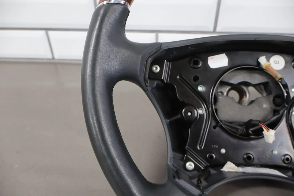 2007 Maybach 57 W240 OEM кожаный деревянный руль 48K миль - Изображение 4 из 4