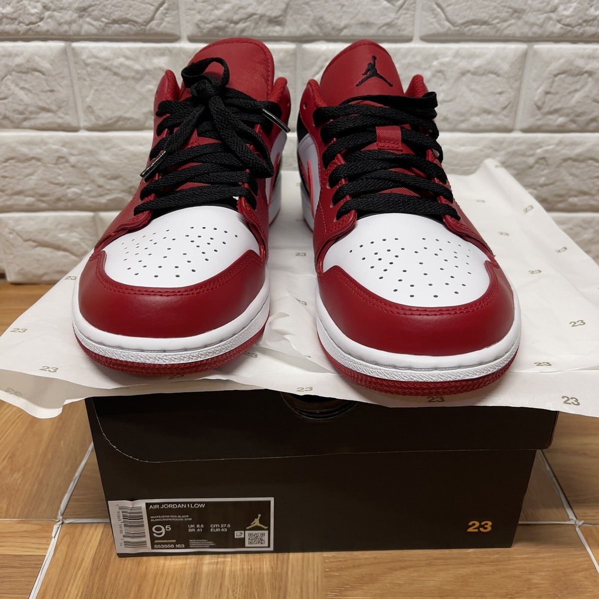 Nike Air Jordan 1 Low Bulls Chicago 2022 (553558-163) Men 