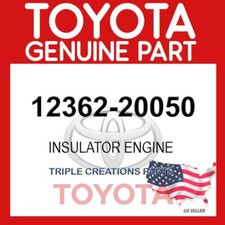 12362-20050 Genuine Toyota Insulator Engine Mounting RH 1236220050 OEM