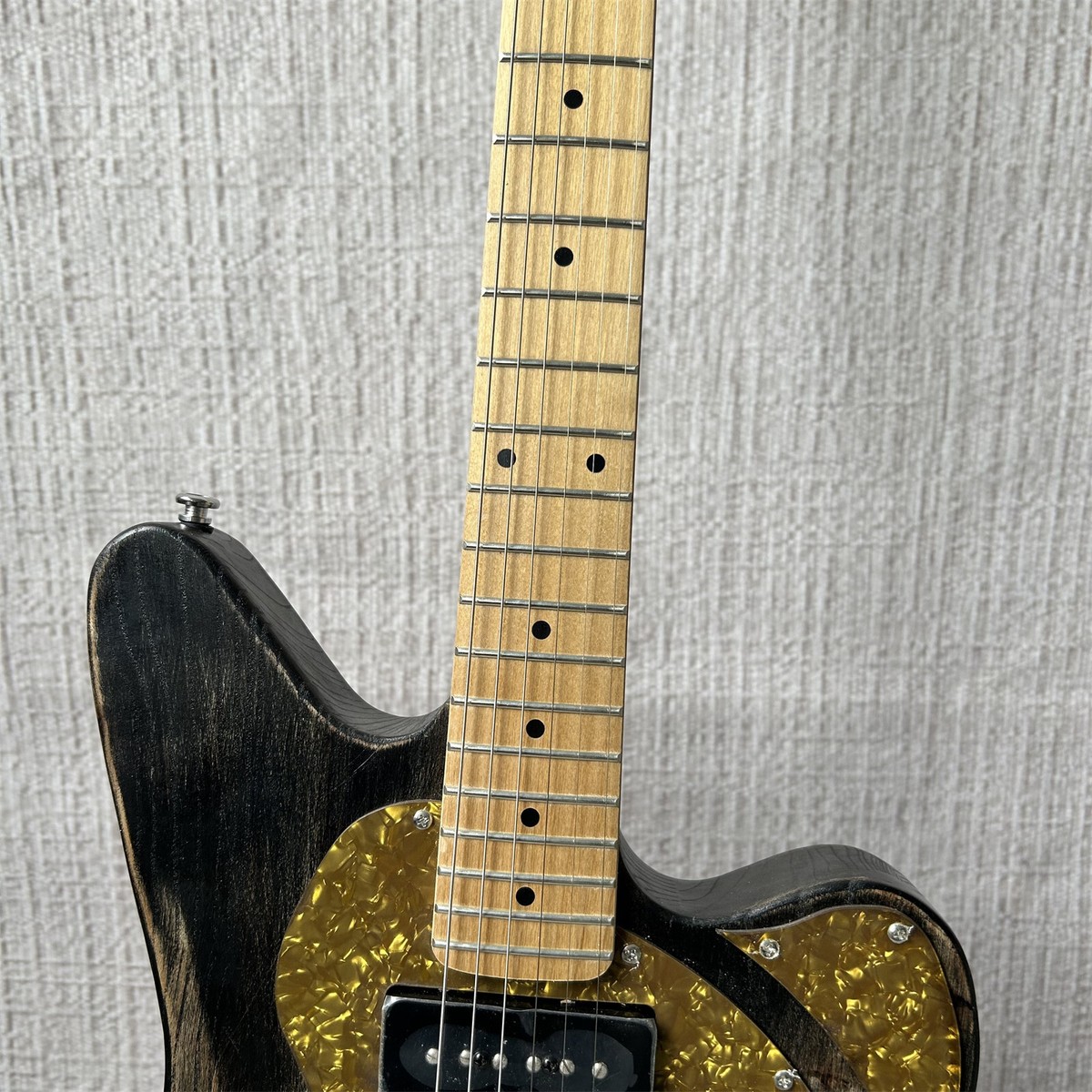 ☆ Custom Oder Relic Guitar ☆ Custom Electric Guitar: Relic Black, Alder, Maple F'board, 6