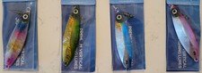 NEW 2024 LED Metal Jigging Saltwater fishing lure w/Kevlar double hooks