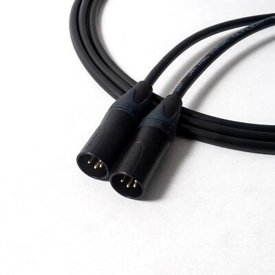 4 Pin DC Power Cable. Neutrik FLEXIBLE XLR Lead. Male to male. Low ...