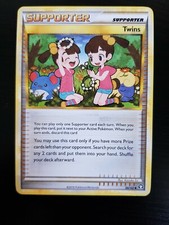 1x Twins Supporter 89/101 -  HS Triumphant - Pokemon TCG Trading Card Game