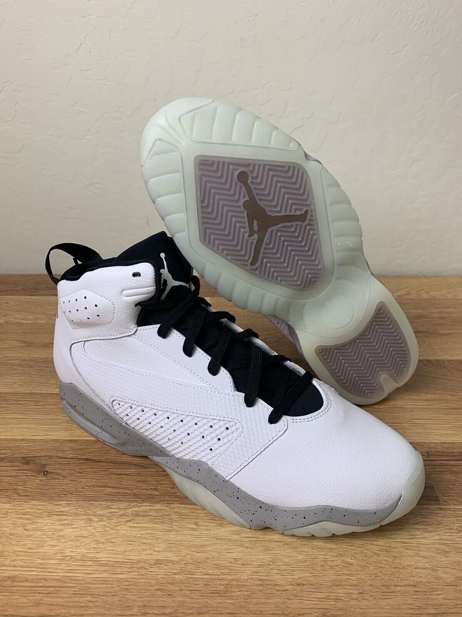 Air Jordan Lift Off White Grey Retro Basketball Gym Shoes  display picture 1