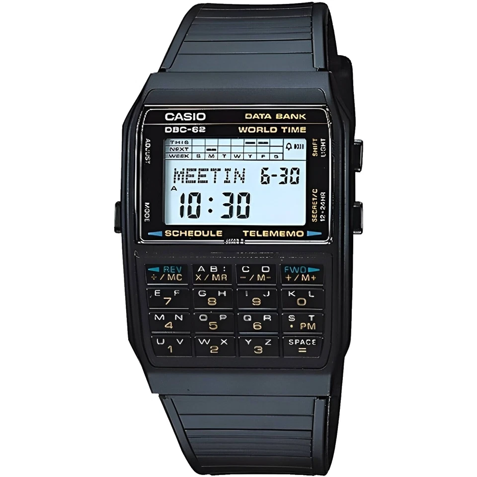 Аналоговые наручные часы Casio Databank