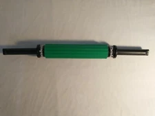 TheraBand Roller Massager Portable Muscle Rolling Stick with Retractable Green