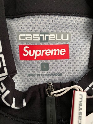 Supreme x Castelli Cycling Jersey (Black) [SS19] | eBay