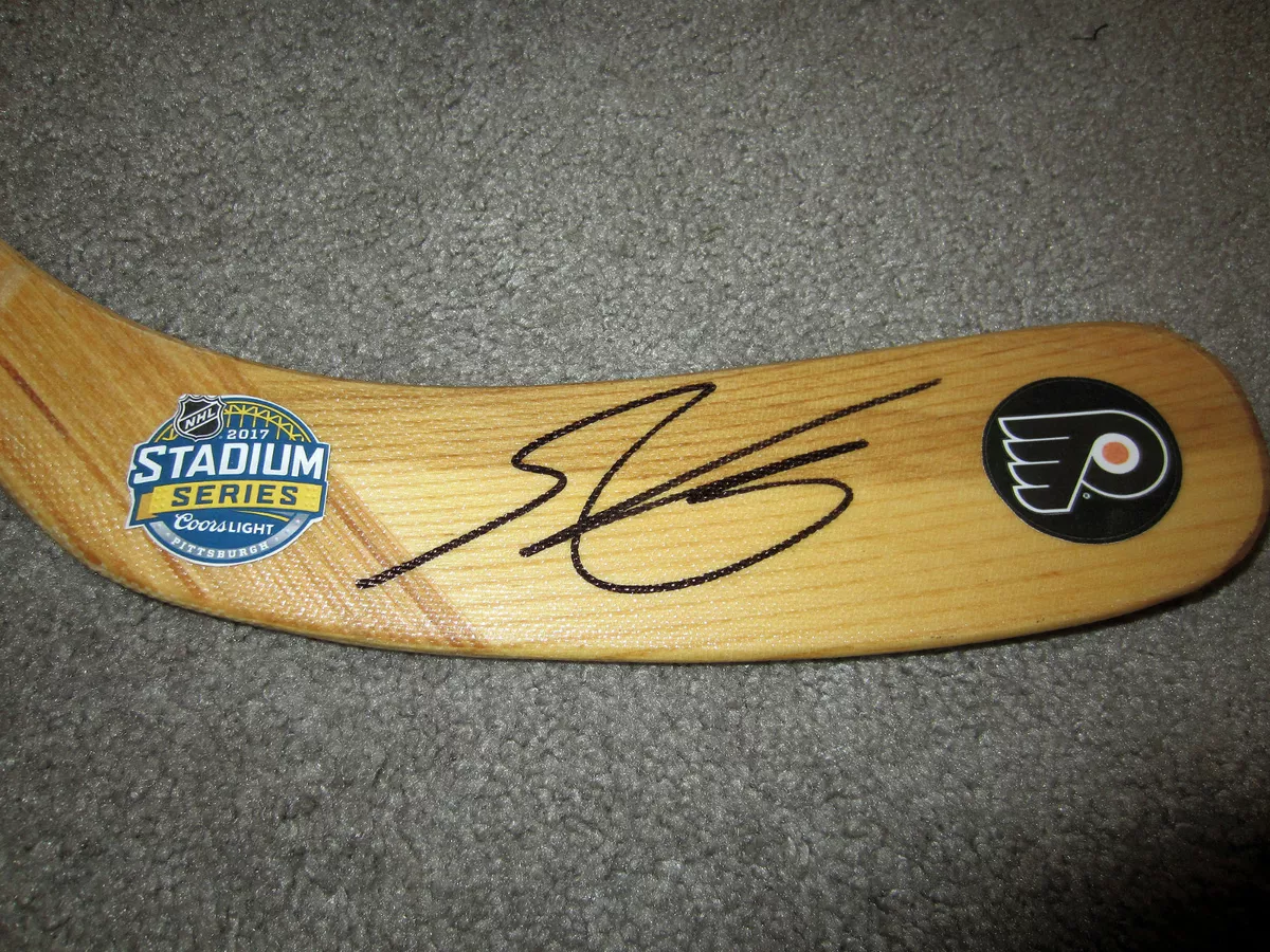 SHAYNE GOSTISBEHERE Philadelphia Flyers SIGNED Hockey Stick COA