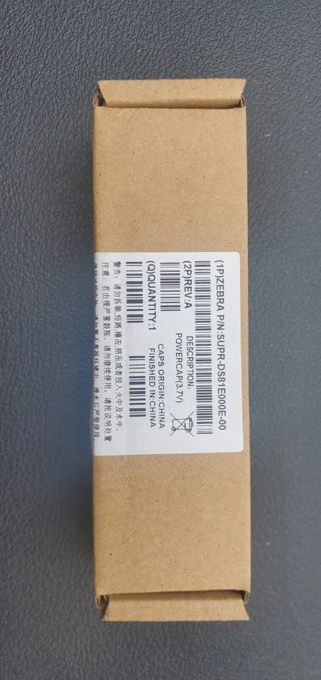 SUPR-DS81E000E-00 Zebra Battery for Barcode Reader DS8178-SR ~D~ Brand New