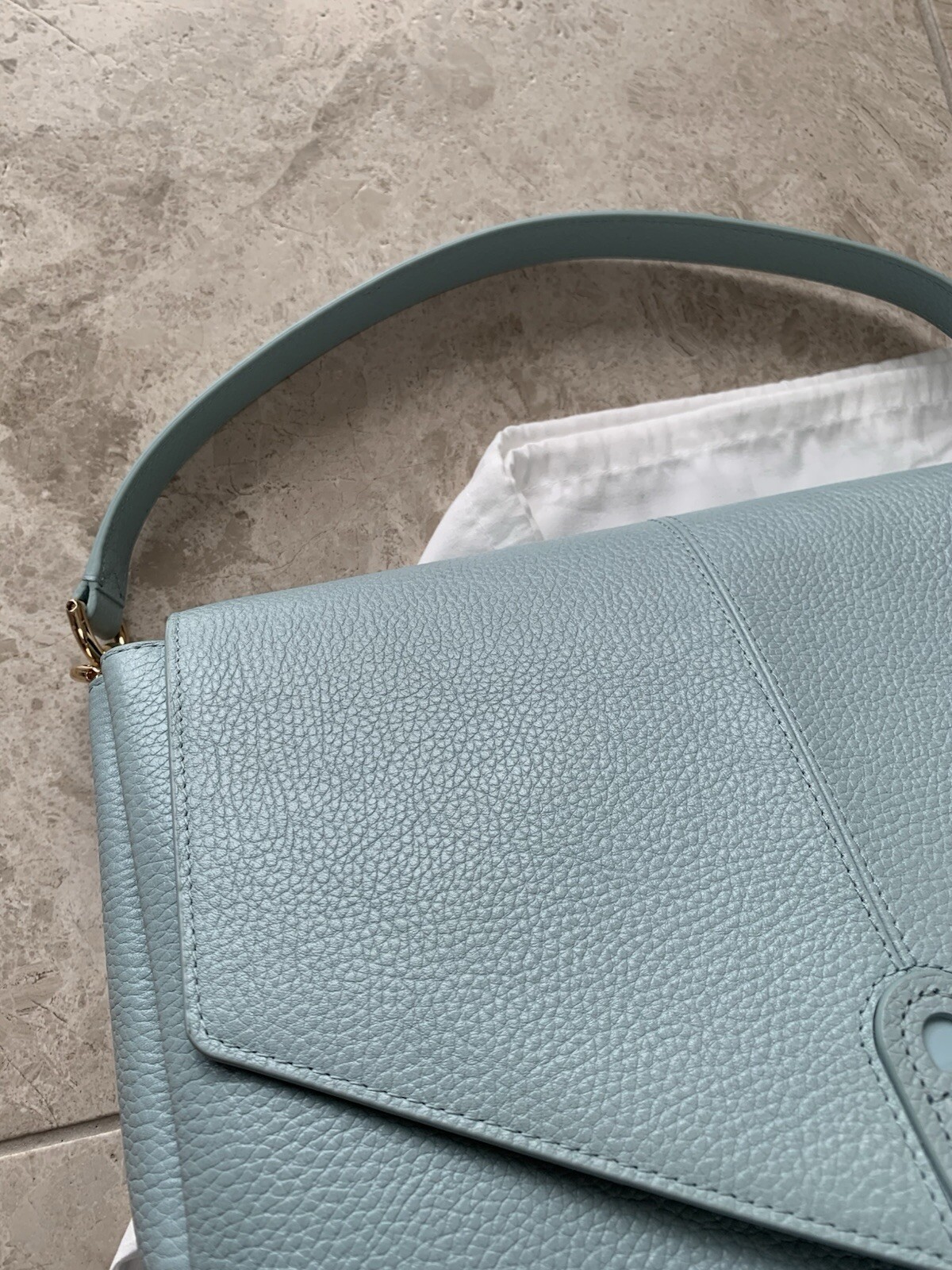 furla blue leather handbag BNWT Dafne M £337 RRP image 10