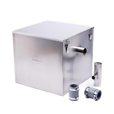 Gewerbe Fettabscheider 74 Liter Gastronomie Altfett Ölfilter Edelstahl