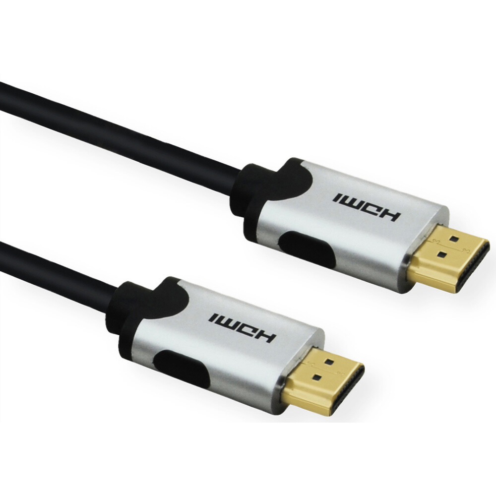 Значение HDMI Anschlusskabel HDMI-A Stecker 300 m Schwarz 11995943 10K UHD 8 3790₽