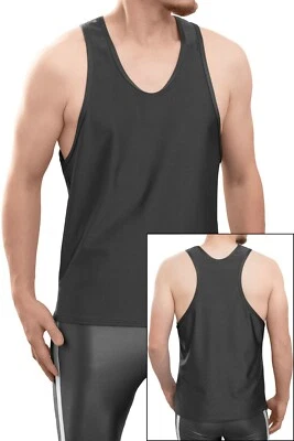 Herren Boxerhemd Comfort-Fit Boxershirt elastisch stretch shiny Sporttop Glanz - Bild 1 von 4