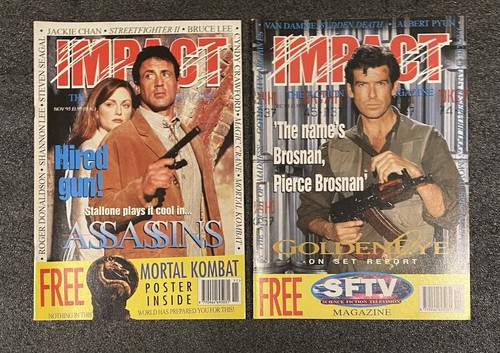 Impact Movie Magazine X 12 January 1995 - December 1995 Complete Run - Picture 7 of 7