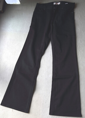  S OLIVER Herren Jeans Hose Slim Stretch schwarz Gr.32/34 Model Boot NEU