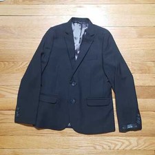 109 NWT NORDSTROM ELLIOT BOYS BLACK BLAZER SUIT JACKET NEW