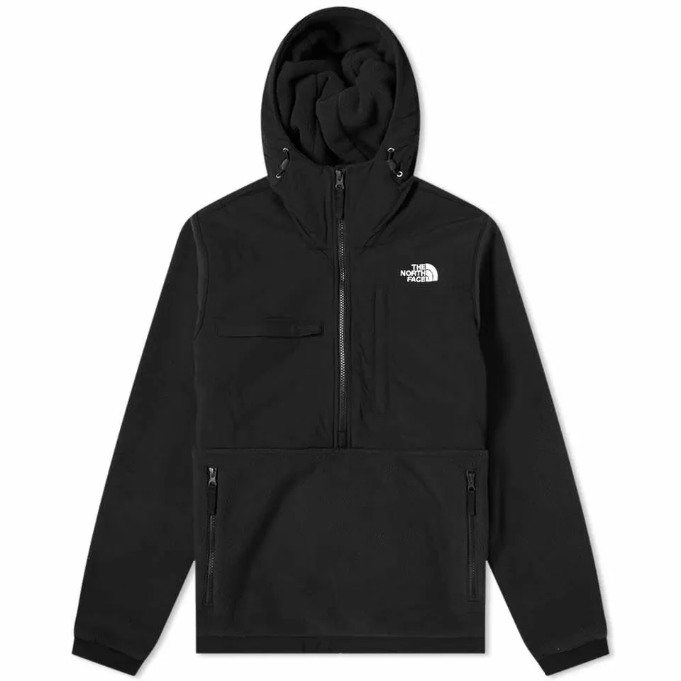 Mens The North Face Denali Anorak Popover Hoody Sherpa Fleece Coat Jacket New