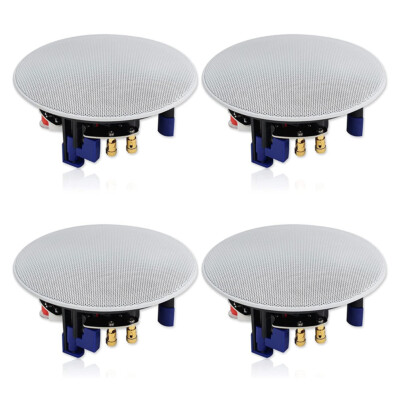 Herdio 4''Bluetooth Deckenlautsprecher Badezimmer Theater Lautsprecher Kit2-Paare