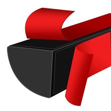 Flexible Quarter Round Molding, Peel and Stick Bendable Trim for Shower Corne...