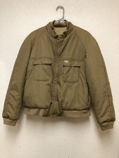 Vtg Christian Dior Bomber Reversible ZipJacket Monsieur Sport Khaki Color Sz 42R
