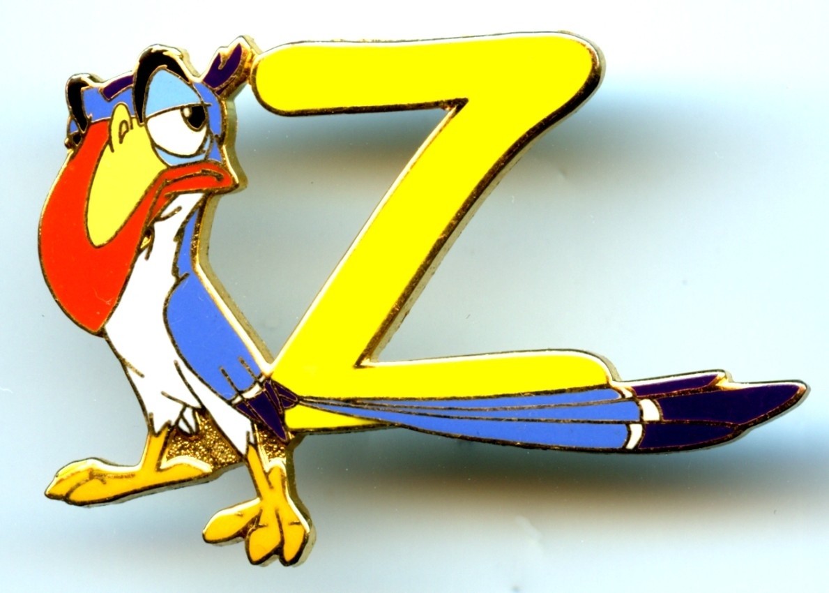 WDW & Disneyland - Alphabet Series - Zazu (The Lion King