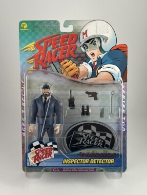 1999 Speed Racer Series Two INSPECTOR DETECTOR 5'' Action Figure ReSaurus MOC