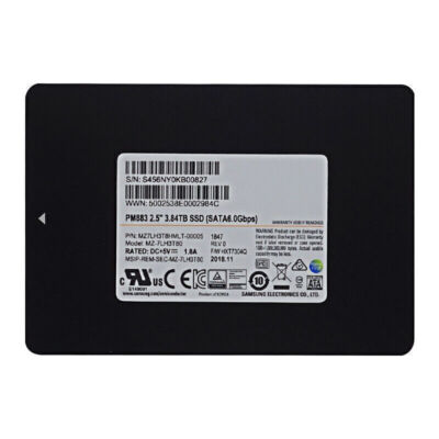3.84TB Samsung PM883 SSD 2.5