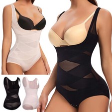 Women Bodysuit Slimming Full Body Shaper Butt Lifter Shapewear Undebust