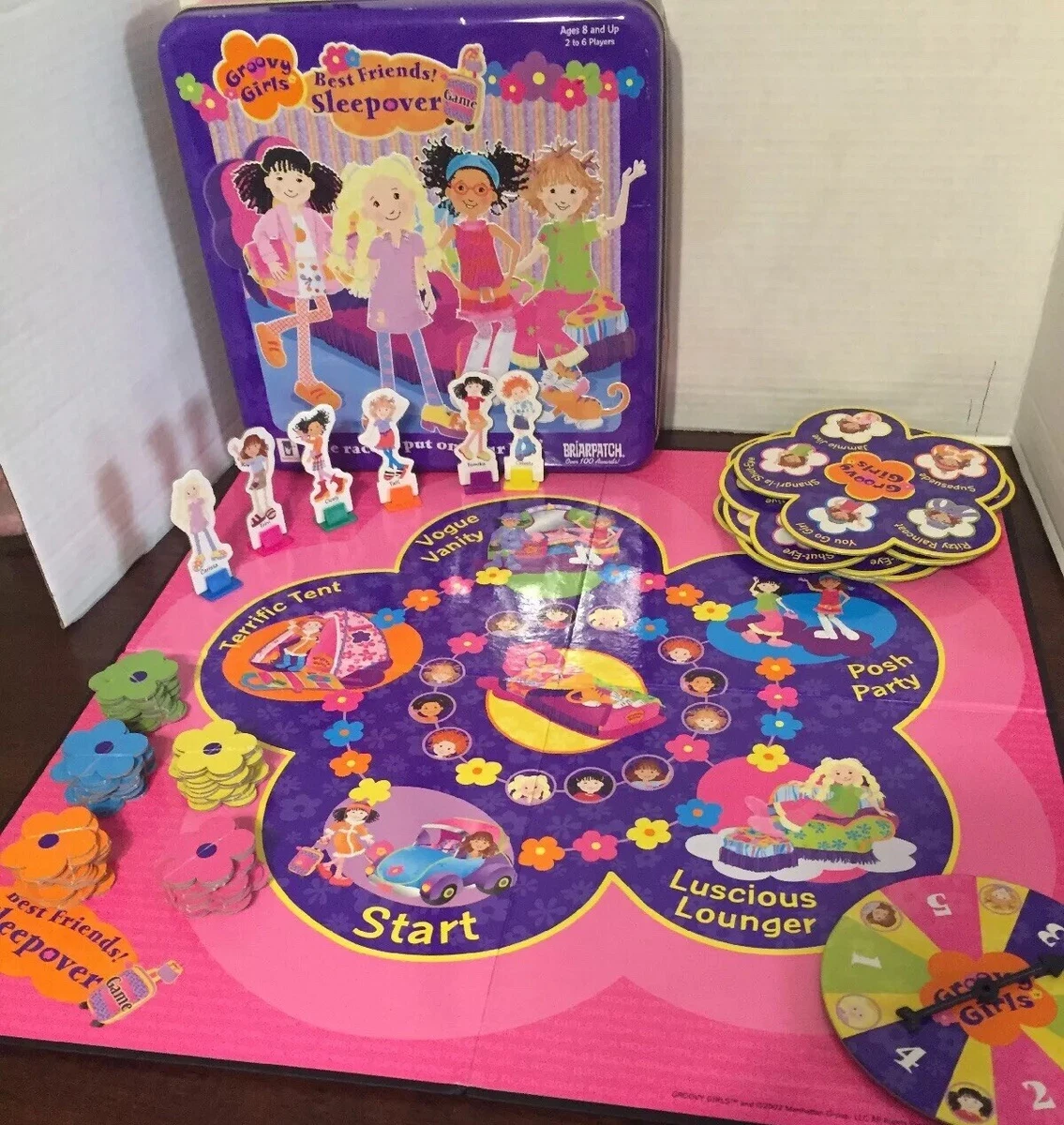 Briar Patch Groovy Girls Best Friends Sleepover Game Ages 8 2 6 Players