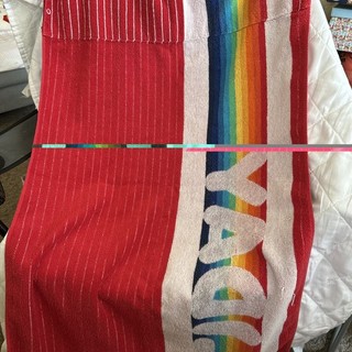 M & S holiday towel has a few catches used
