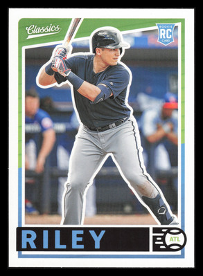 Austin Riley RC Classics 2019 Panini Chronicles #16 Atlanta Braves