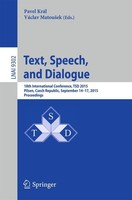 Text, Speech, And Dialogue Pavel KráL