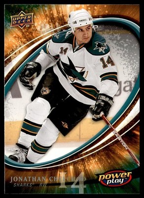 2008-09 Upper Deck Power Play Box Set Jonathan Cheechoo San Jose Sharks #246