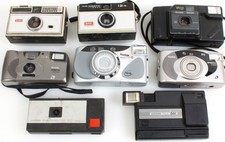 Kodak Camera Lot of 8 for Props or Display AS IS
