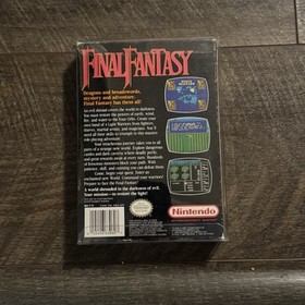 Final Fantasy Nintendo NES Complete in Box CIB w/ Maps Inserts 1990