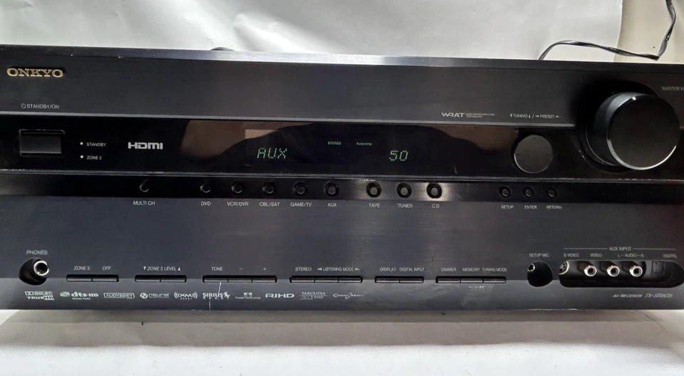 Onkyo TX-SR605 - 7.1 Ch HDMI Home Theater Surround Sound Receiver Stereo System  - Image 2 of 4