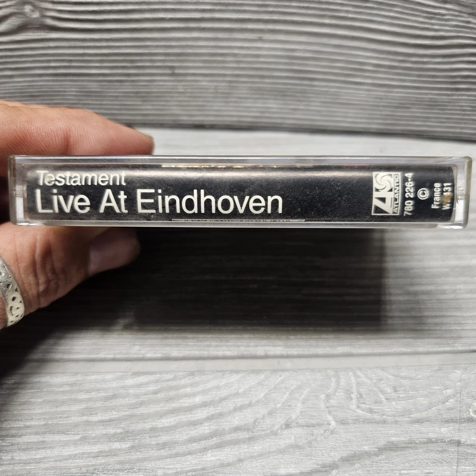 Live at Eindhoven [EP] by Testament (Cassette, 1987, Megaforce) France Tested  - Image 3 of 4