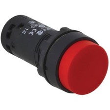 1PC SCHNEIDER ELECTRIC XB7NL42 Switch, pushbtn, Extended, SPST NC, Spring rtn,