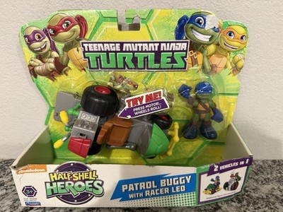 2014 TMNT Teenage Mutant Ninja Turtles Half Shell Heroes Patrol Buggy Racer Leo