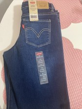 LEVI'S 710 Girl Jeans Super Skinny Size 16 REG Stretch