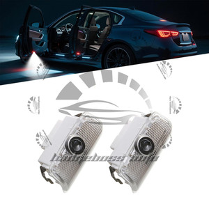 2x LED Door Light Courtesy Step Ghost Shadow Laser Lamp For INFINITI EX G M QX Q