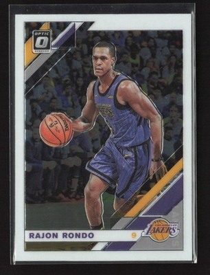 2019-20 Donruss Optic Rajon Rondo #100 Los Angeles Lakers