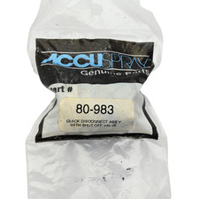 3M Accuspray 80-983 Quick Disconnect Assy w/ Shut-Off Valve