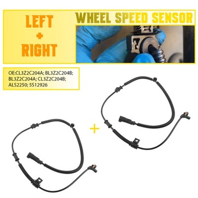 2X ABS Speed Sensor For 2011-2014 Ford F150 Lincoln Navigator Front Left+Right W